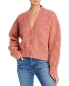 Anine Bing Maxwell Cropped Cardigan Sweater