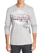 Boss Togn Long-sleeve Mountain Graphic Tee
