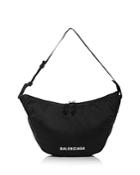 Balenciaga Wheel Nylon Shoulder Bag