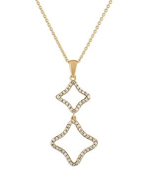 Bloomingdale's Diamond Geometric Pendant Necklace In 14k Yellow Gold, 0.40 Ct. T.w. - 100% Exclusive