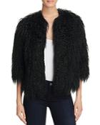 Theory Faux Fur Open-front Jacket