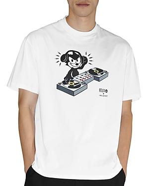 Neil Barrett Dj Felix Graphic Tee