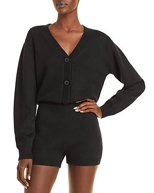 Aqua Knit Button Front Romper - 100% Exclusive
