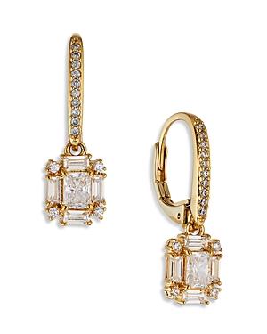 Nadri Nolita Crystal Halo Drop Earrings