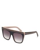 Stella Mccartney Falabella Chain Flat Top Sunglasses