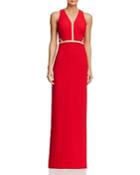 Avery G Illusion-inset Gown