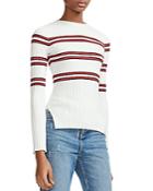 Maje Manuel Striped Sweater