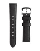 Shinola Interchangeable Black Latigo Leather Watch Strap, 18mm