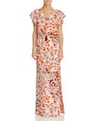 Adrianna Papell Floral Maxi Dress