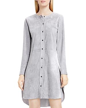 Two By Vince Camuto Faux Suede Shirt Dress