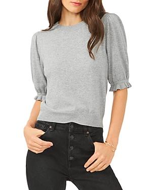 1.state Ruffled Puff Sleeve Sweater