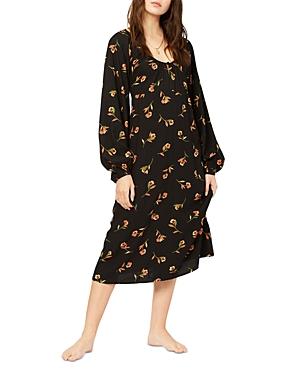 Billabong Sweet To Me Floral Print Midi Dress