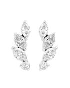 Bloomingdale's Diamond Ear Climbers In 14k White Gold, 0.62 Ct. T.w. - 100% Exclusive