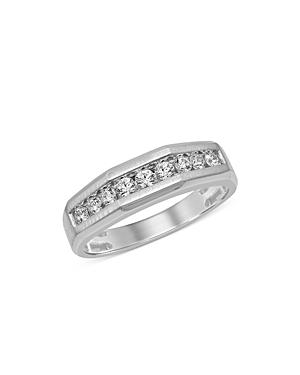 Bloomingdale's Men's Diamond Band In 14k White Gold, 0 Ct. T.w. - 100% Exclusive