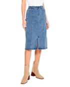 Nic+zoe Long Lengths All Day Denim Skirt