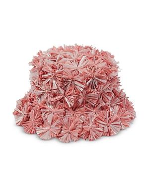 Lele Sadoughi Straw Confetti Bucket Hat