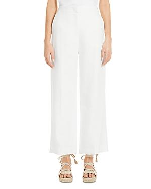 Max Mara Digione Linen Ankle Pants