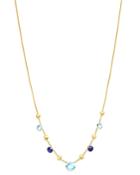 Marco Bicego 18k Yellow Gold Paradise Iolite & Blue Topaz Charm Necklace, 16.5 - 100% Exclusive