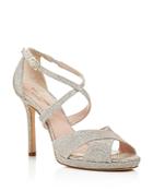 Kate Spade New York Frances Metallic Crisscross High Heel Sandals