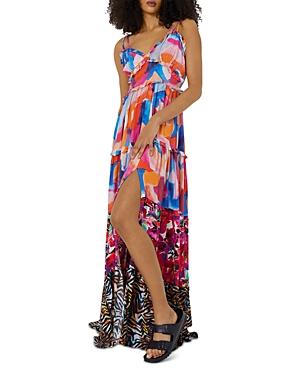 French Connection Isadora Delphine Maxi Tiered Dress