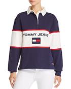 Tommy Jeans 90s Color-block Rugby Shirt