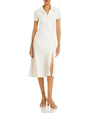 Fore Collared Button Front Dress