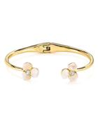 Kate Spade New York Mother-of-pearl Floral Cuff