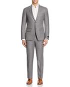 John Varvatos Star Usa Luxe Textured Solid Slim Fit Suit