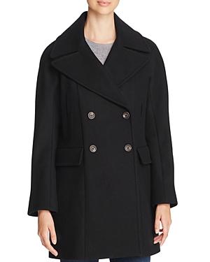 Vince Camuto Double-breasted Button Front Coat