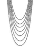 John Hardy Sterling Silver Classic Chain Multi-row Necklace, 20