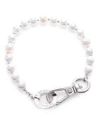 Carolee Cultured Freshwater Pearl & Simulated Pearl Flex Chain Bracelet