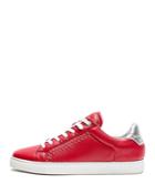 Zadig & Voltaire Women's Zv1747 Studded Lace Up Leather Sneakers