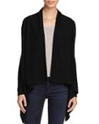 C By Bloomingdale's Cashmere Open Asymmetric Cardigan - 100% Exclusive