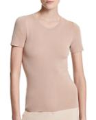 Michael Kors Collection Short Sleeve Cashmere Sweater