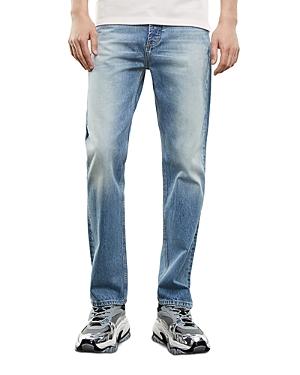 The Kooples Faded Jeans In Blue