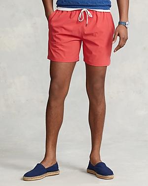 Polo Ralph Lauren 5.75-inch Solid Classic Fit Swim Trunks