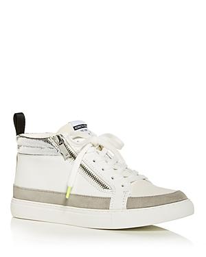 Kenneth Cole Women's Kam Zip Mid Top Sneakers