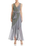 Fame And Partners Printed Maxi Dress