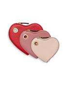 Michael Michael Kors Heart Color Block Leather Wristlet Trio