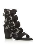 Dolce Vita Layell Buckle City Strappy High Heel Sandals