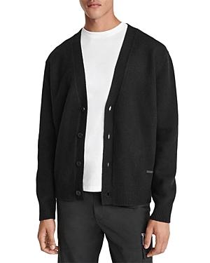 The Kooples Wool Blend Solid Cardigan