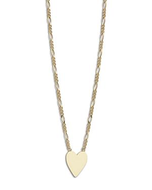 Bloomingdale's Heart Pendant Necklace In 14k Yellow Gold, 17 - 100% Exclusive