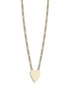 Bloomingdale's Heart Pendant Necklace In 14k Yellow Gold, 17 - 100% Exclusive