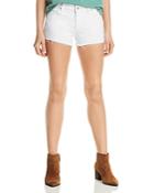 Hudson Gemma Cutoff Denim Shorts In White