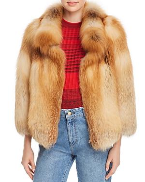 Maximilian Furs Short Fox Fur Coat - 100% Exclusive