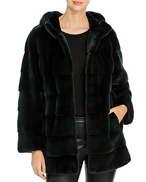 Maximilian Furs Quilted Mink Coat