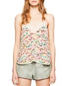 Zadig & Voltaire Christy Butterfly Camisole Top