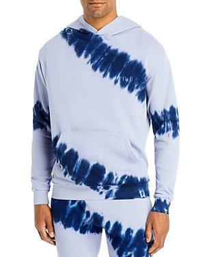 Original Paperbacks Los Feliz Striped Tie Dye Hoodie
