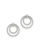 Marco Bicego 18k White Gold Bi49 Diamond Double-circle Drop Earrings - 100% Exclusive