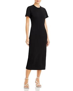 Proenza Schouler White Label Short Sleeve Midi Sweatshirt Dress